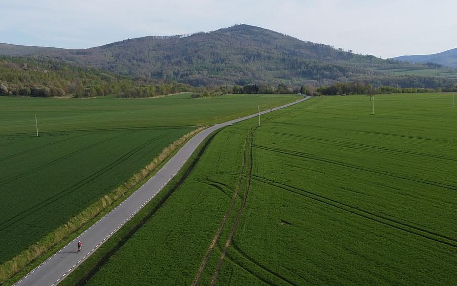 To już końcówka. Biskupia Kopa (890m) faktycznie jest duża :)
