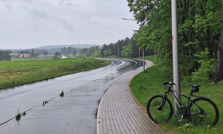 Deszczowa rowerówka