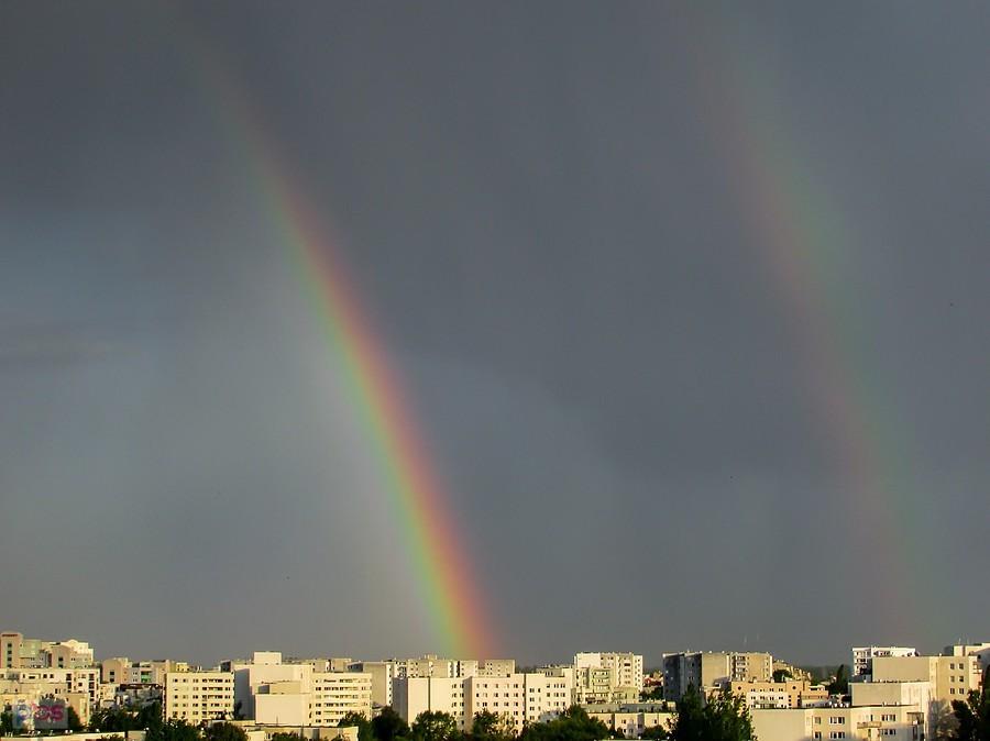 Tęcza nad Ursynowem