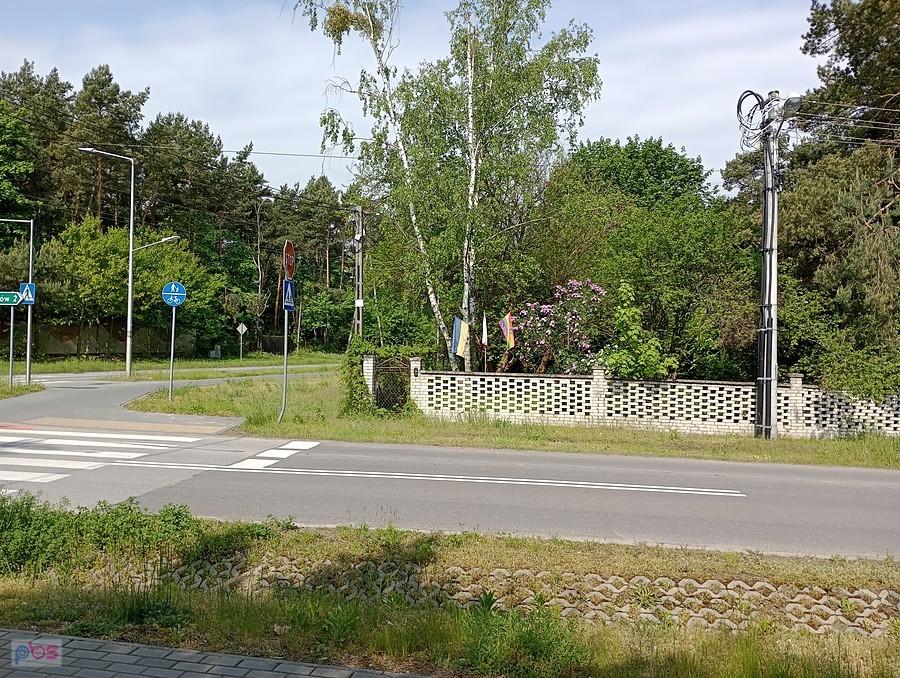 Flagi w ogródku
