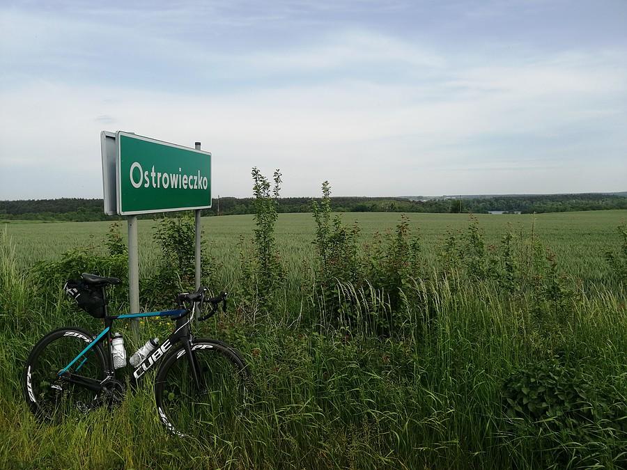 Widok na Jezioro Ostrowieczno.