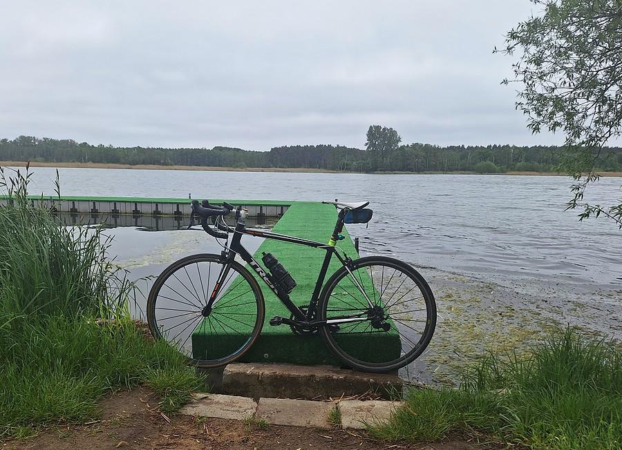 Rowerówka-pomostówka z Lusowa