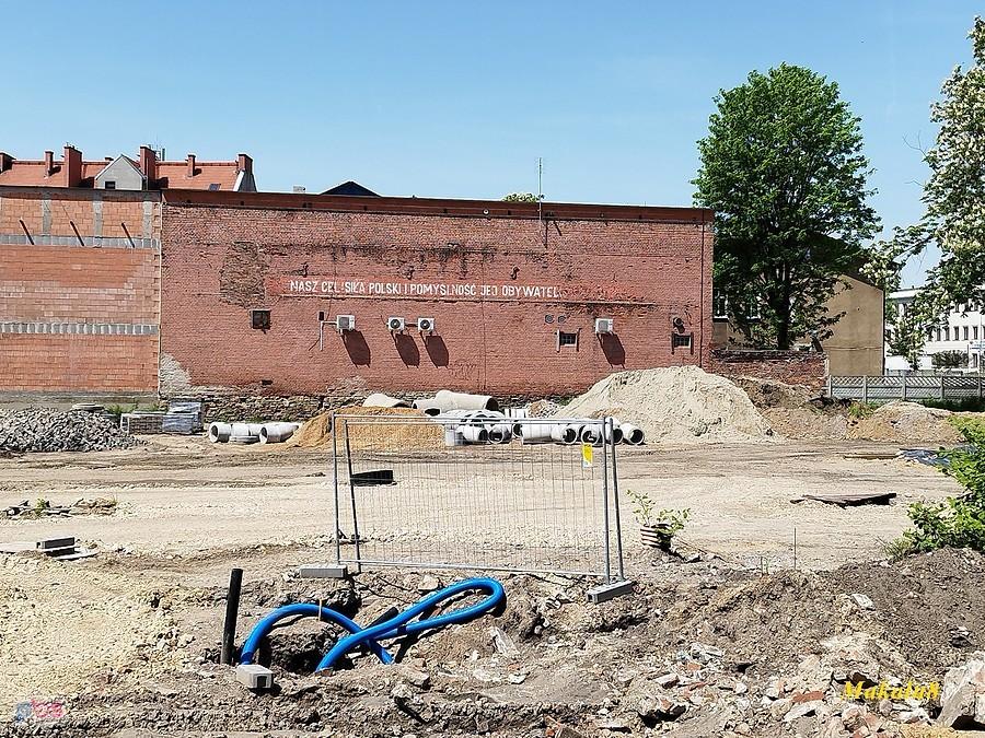 Centrum przesiadkowe w budowie