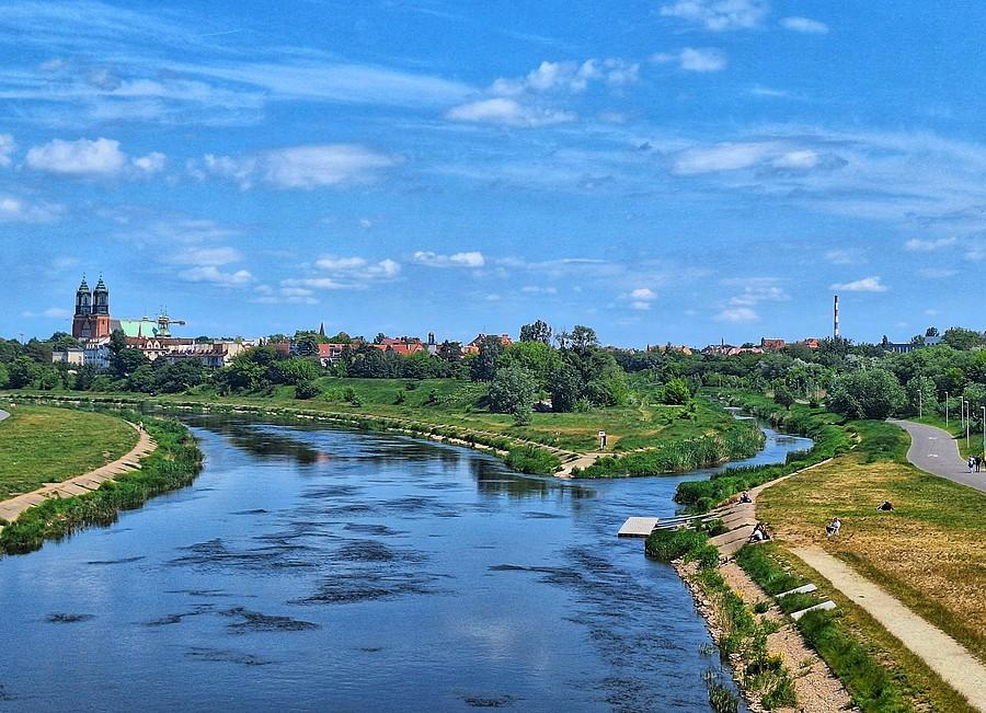 Warta na lewo, Cybina na prawo, czyli rozgałęzienie rzek w Poznaniu