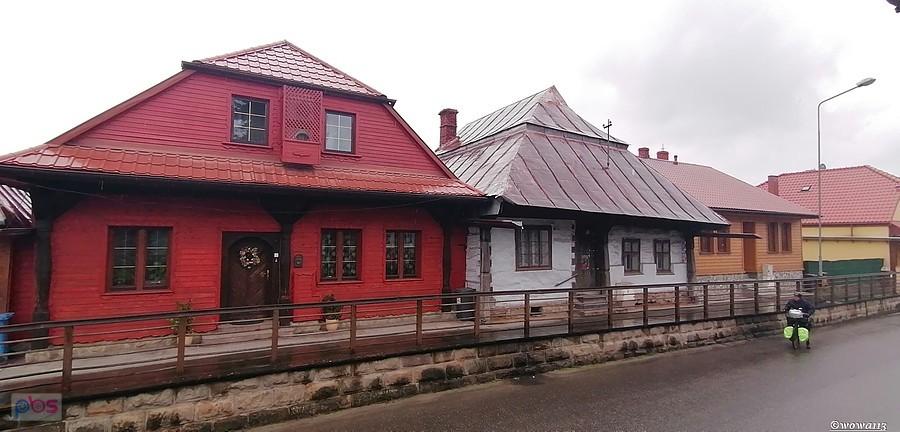 Zabytkowa zabudowa Zakliczyna