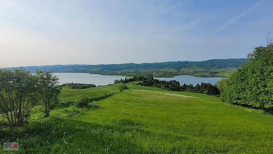 Widok na Jezioro Czorsztyńskie z Velo Dunajec