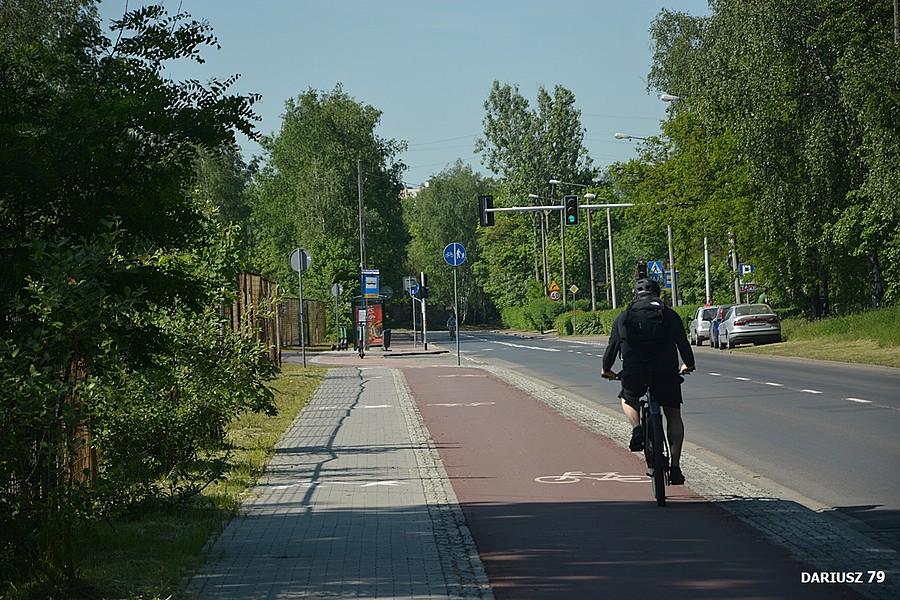 Katowice Nikiszowiec - Droga rowerowa w stronę Giszowca