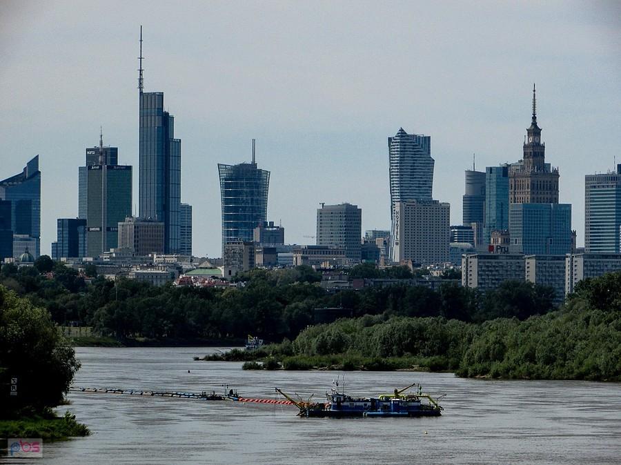 Widoczek z Mostu Siekierkowskiego