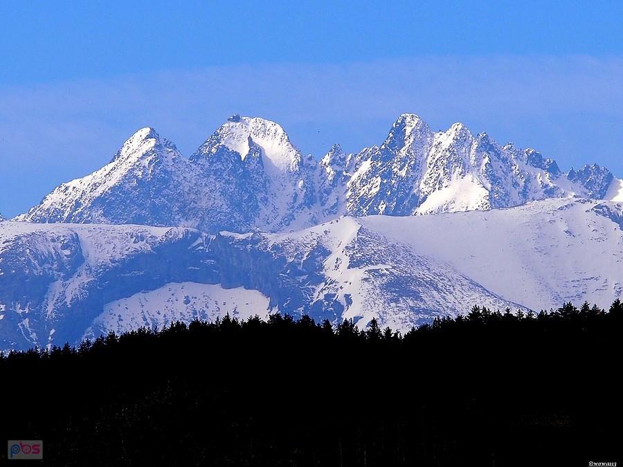 Tatry ze Sromowiec Wyżnych