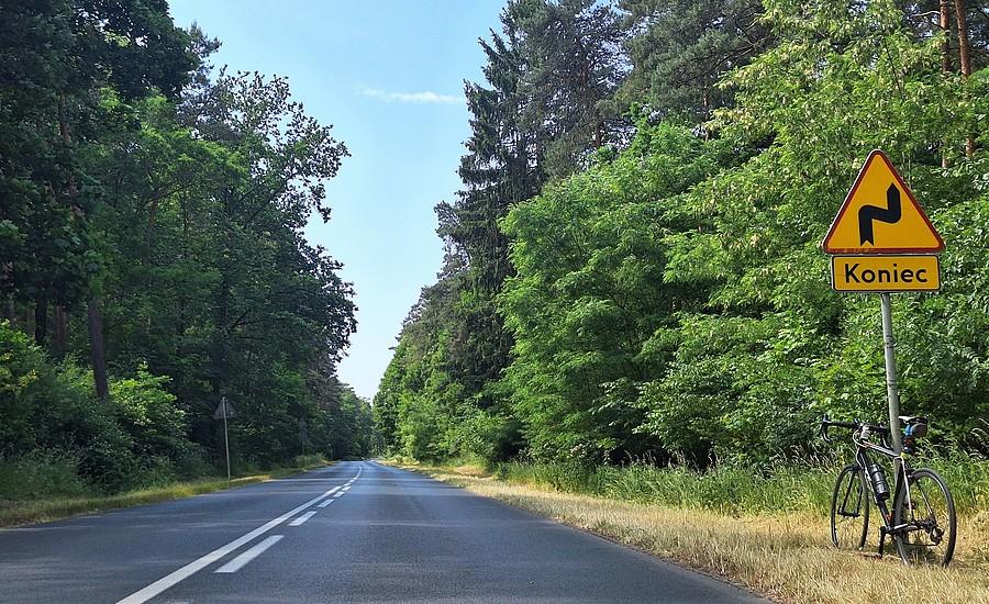 Rowerówka z drogi za Wierzonką