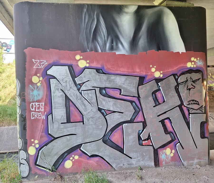Tak zepsuć piękny mural... :(