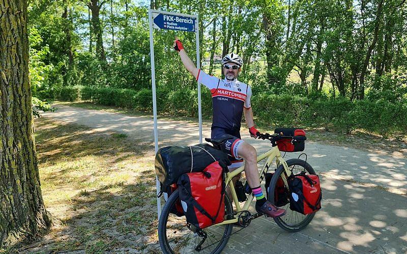 W Ueckermünde jest plaża dla nudystów. Zajrzałem tam :)
