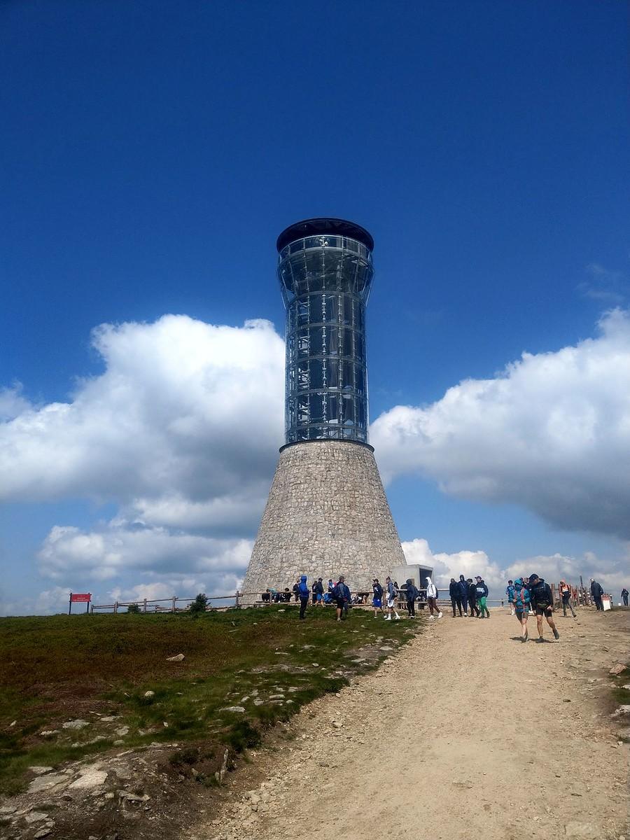 Wieża widokowa na Śnieżniku