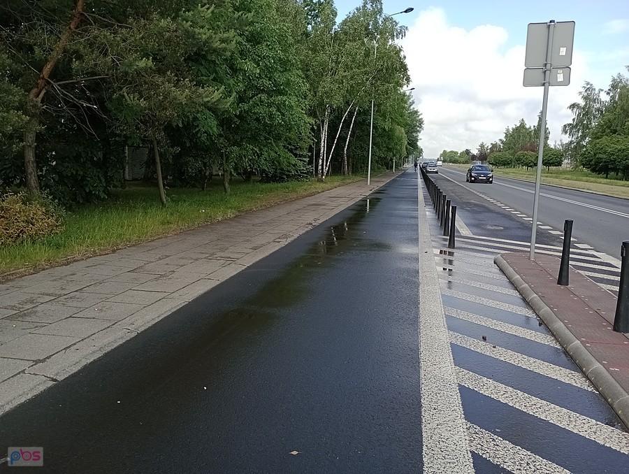 W nocy troszkę popadało