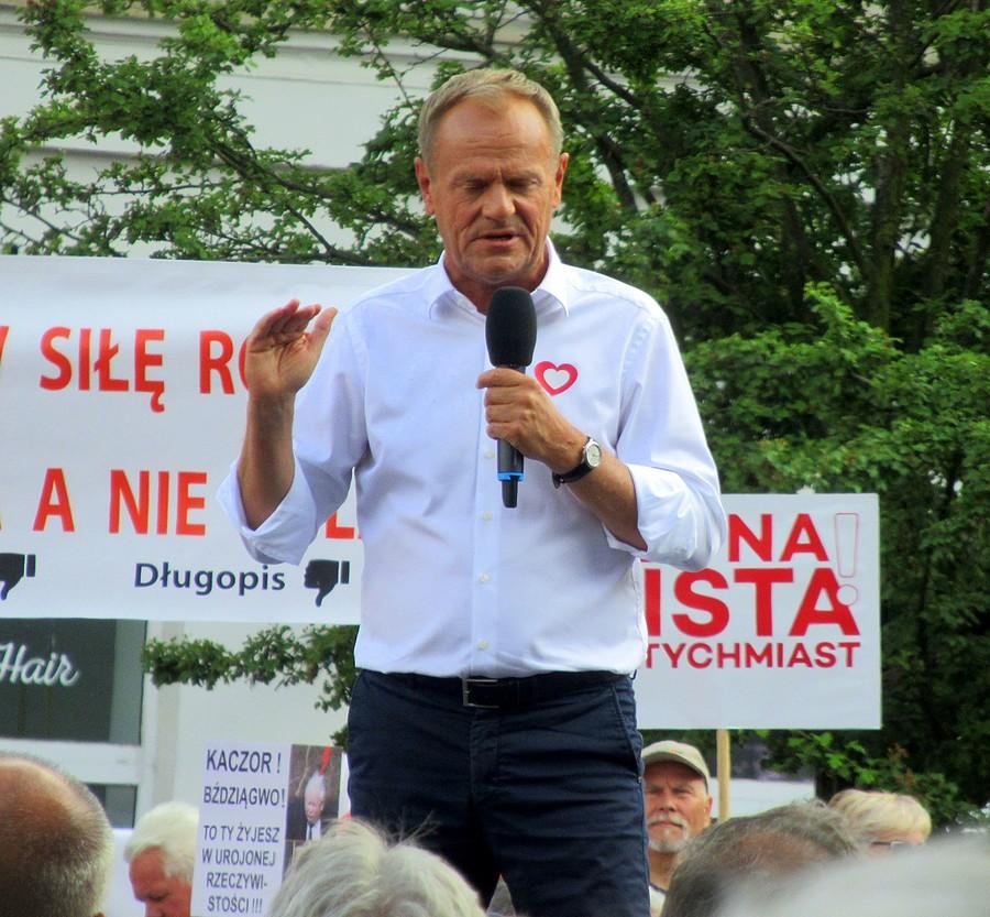 Zoom na Tuska