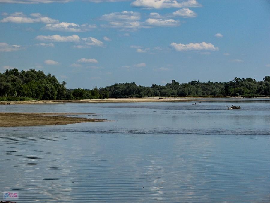 Widok w górę Wisły