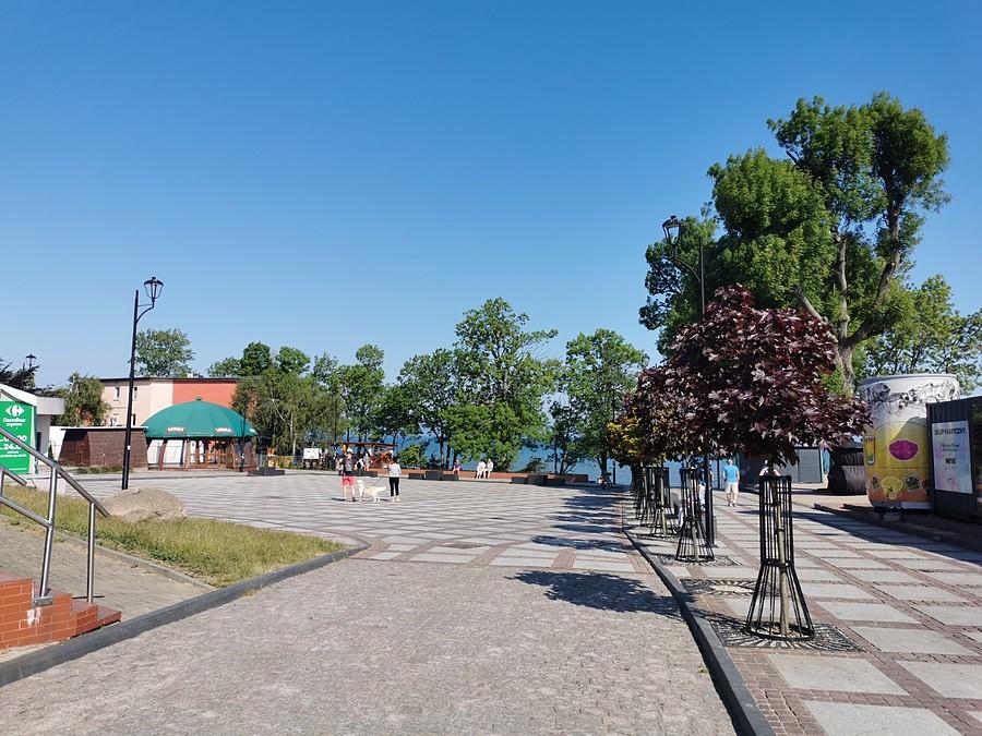 Centralny plac miejscowości