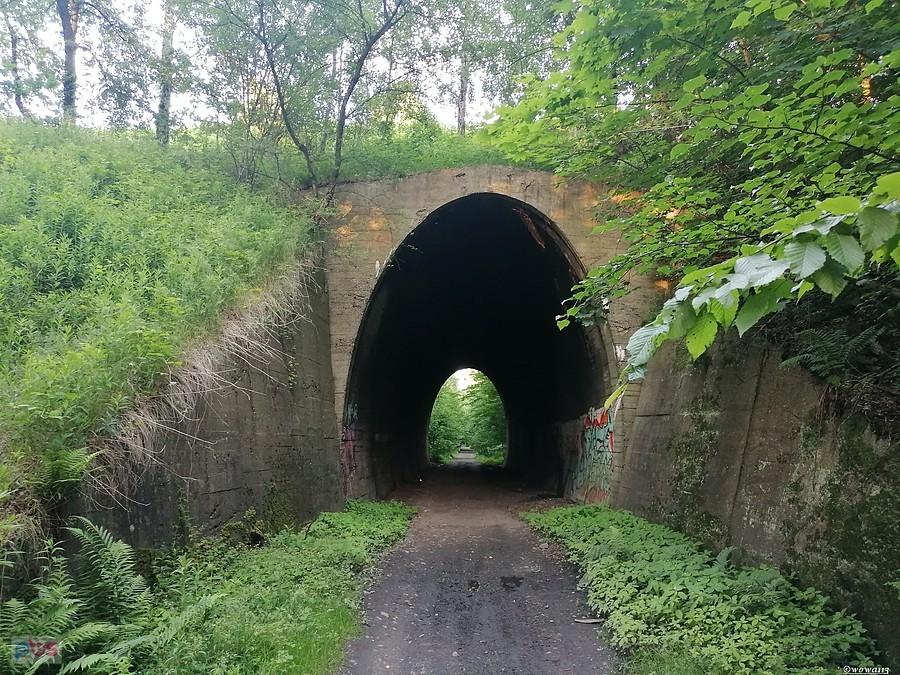 Tunel kolei piaskowej w Rudzie Śląskiej