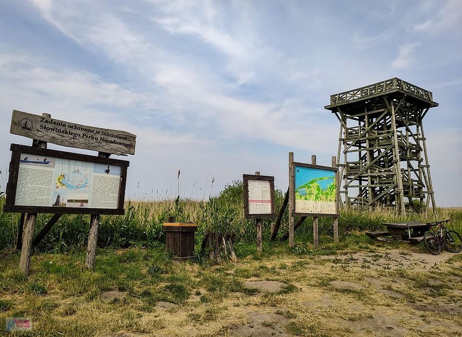 Przy wieży widokowej nad Gardnem