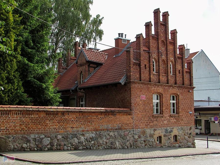 Narożnik zamku krzyżackiego w Olsztynku