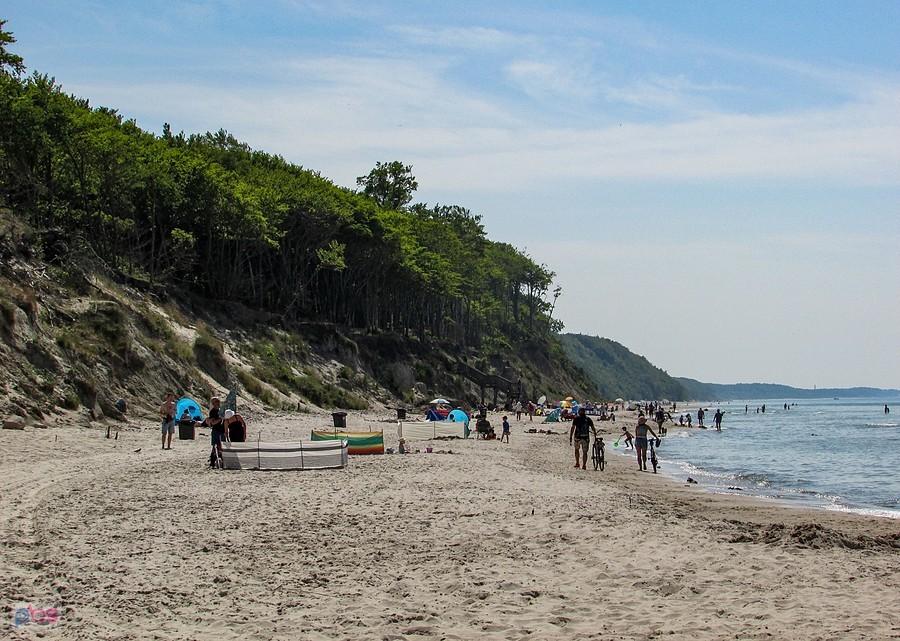 Plaża w Dębinie