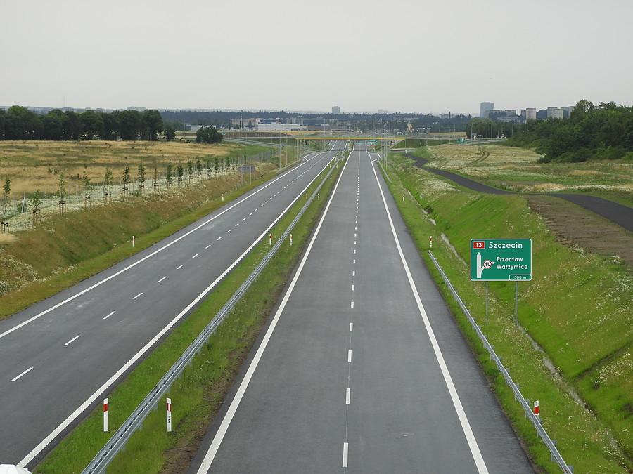 30 czerwca nad obwodnicą Przecławia.