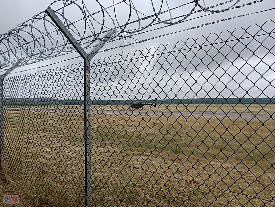Wylądował helikopter