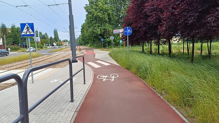 Sosnowiec - Dębowa Gòra - Droga rowerowa