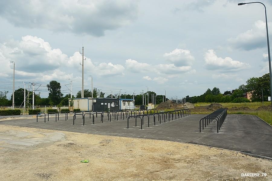 Dąbrowa Górnicza i nowe stojaczki na rower