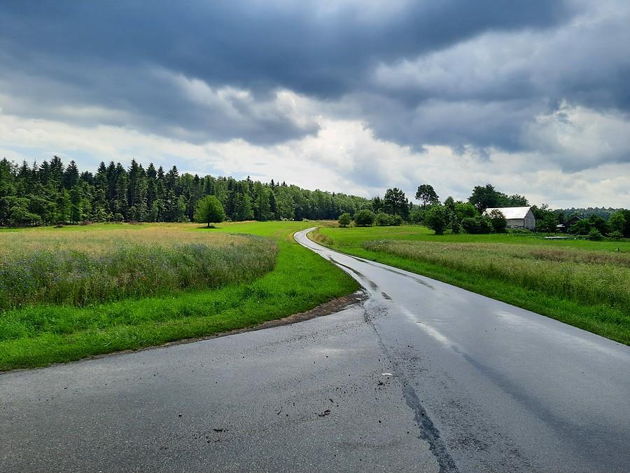 Świeżo po deszczu.