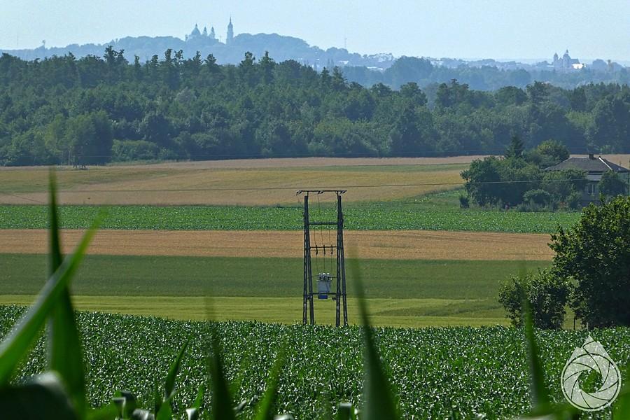 znów widok na wzgórza chełmskie