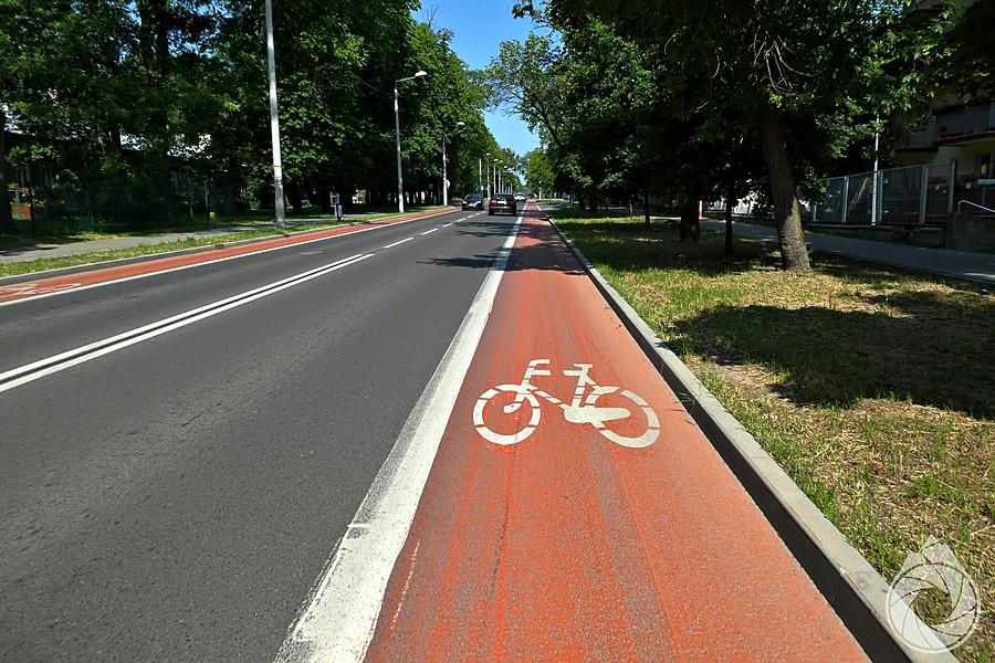 w Chełmie jest fajna infrastruktura rowerowa