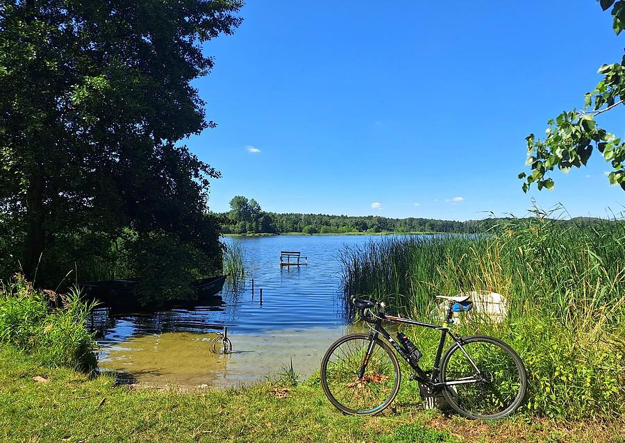 Rowerówka znad Lusowskiego