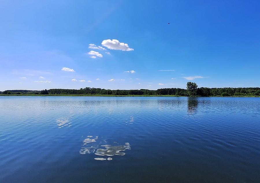 Spokojne Jezioro Lusowskie