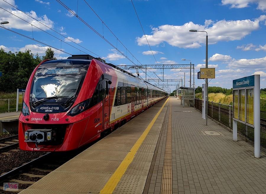 SKM S40 na skróconej trasie z Piaseczna do Warszawy Rakowca