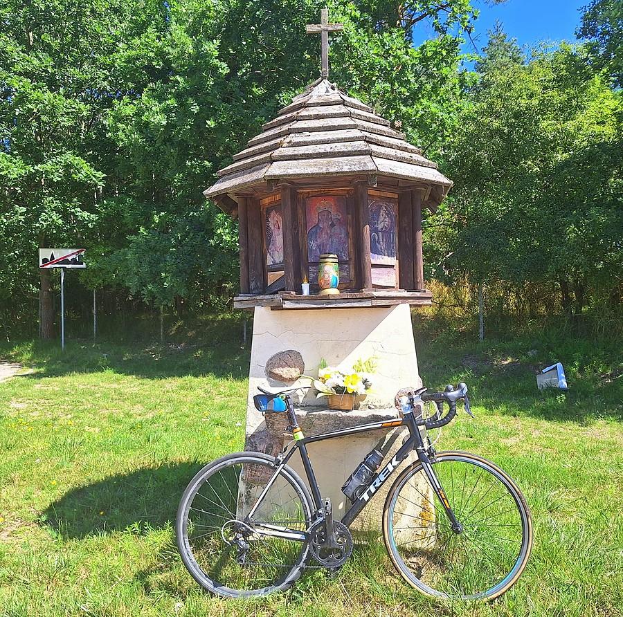 Pod kapliczką w Dębogórze