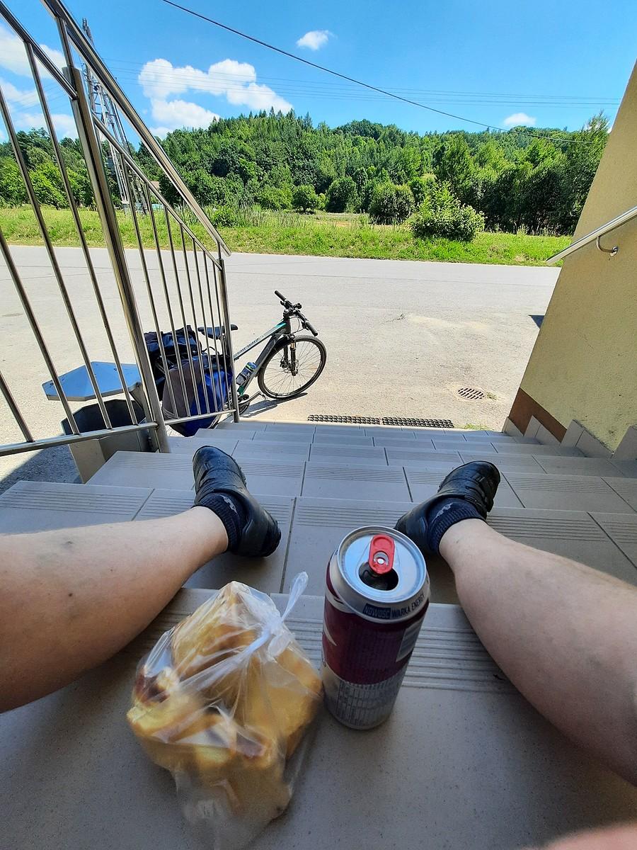 Przerwa po 50 km, oczywiście 0 %