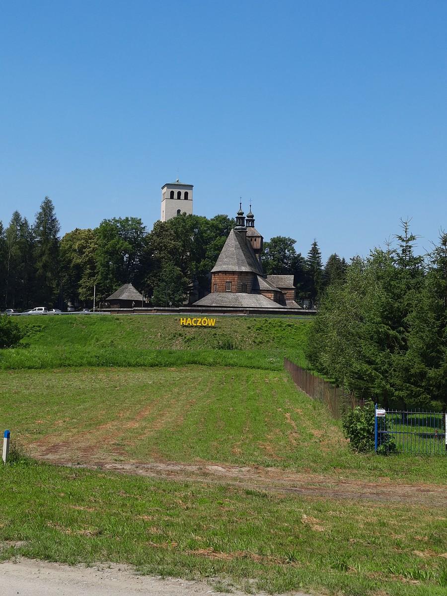 Haczów, największy w Polsce i w Europie drewniany gotycki kościół