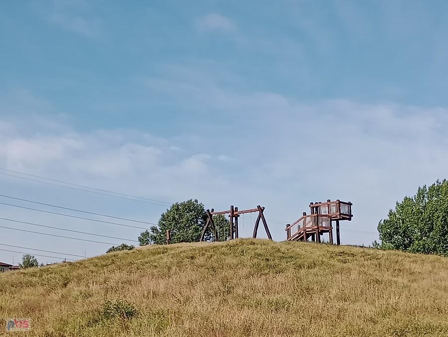 Górka w parku Górczewska