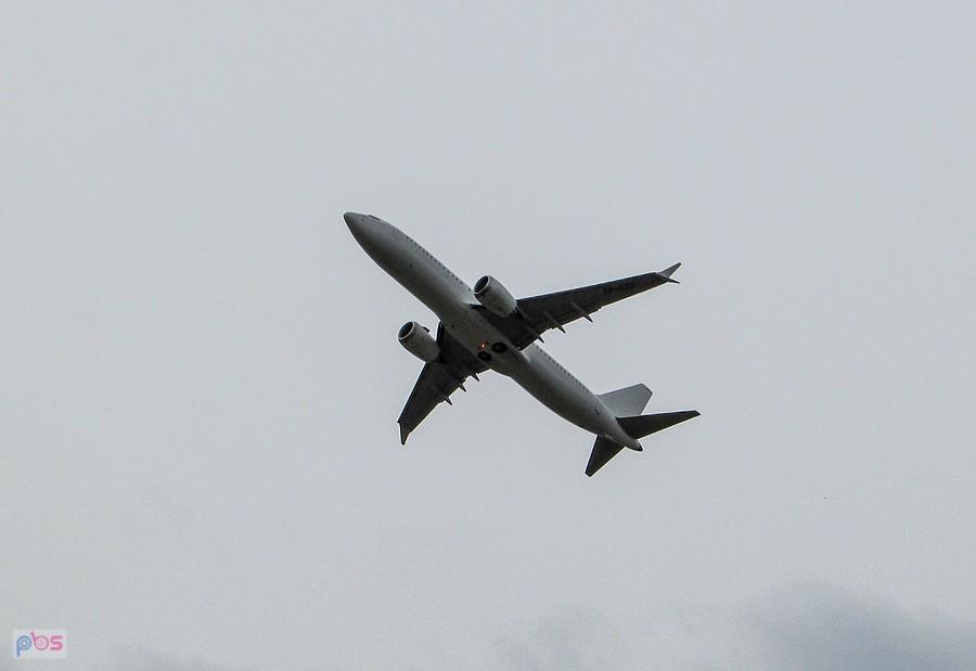 Airbus bułgarskiego czartera Fly2Sky poleciał do Lizbony