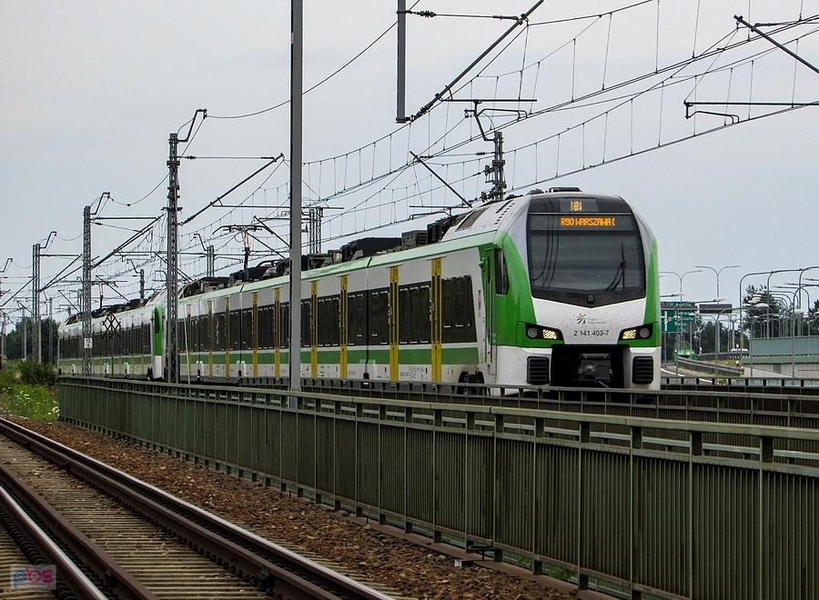 Flirt na linii R90 przyjechał z Radomia