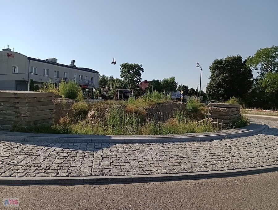 Rondo w Konotopie bez zmian. Podobno upadła firma budująca