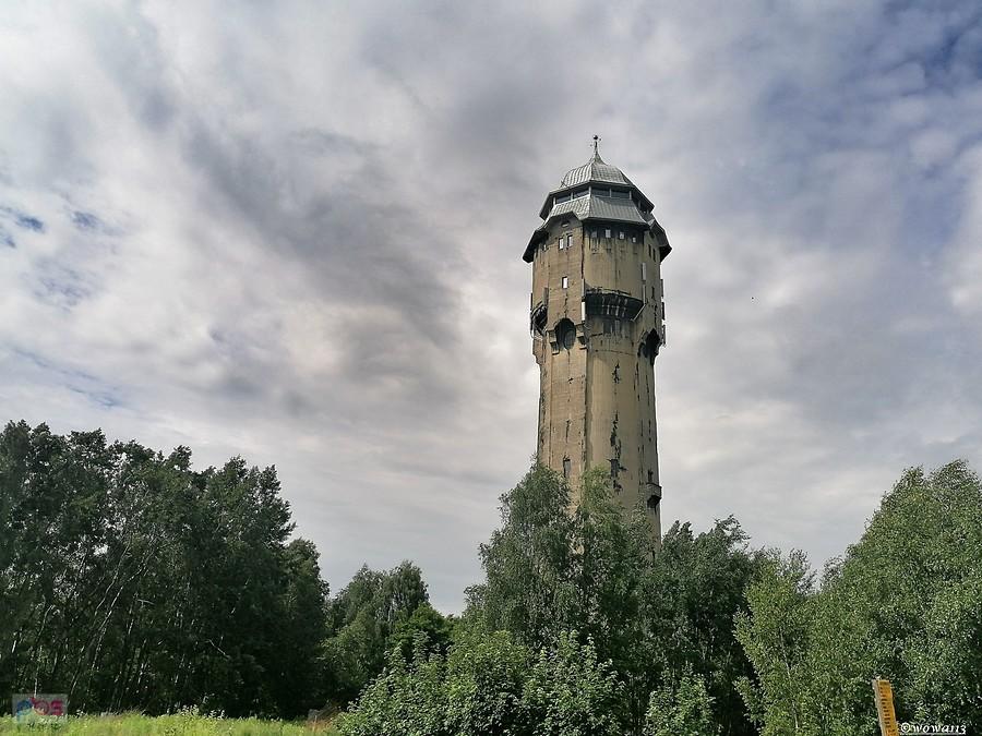 Wieża ciśnień w katowickich Borkach
