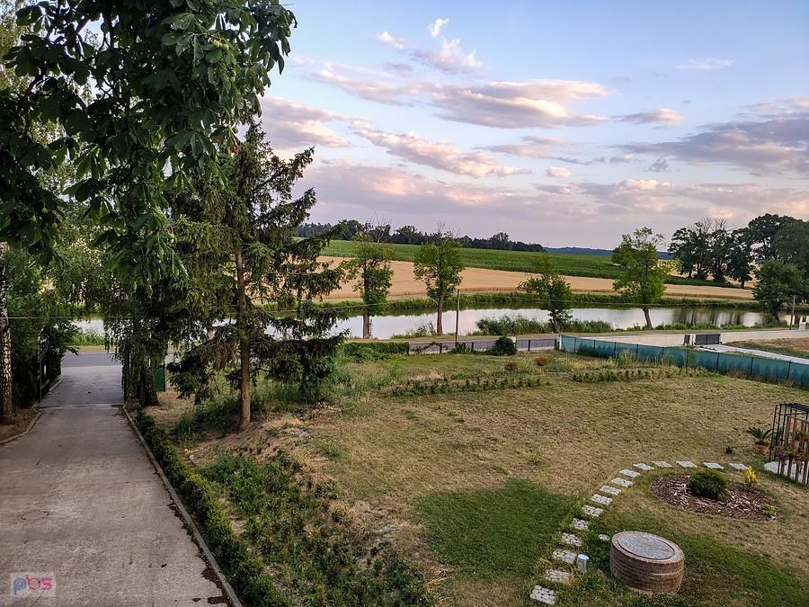 Widok z okna dworu