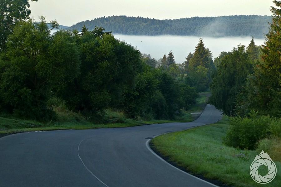 nad Szklarami i wschodem Beskidu Niskiego