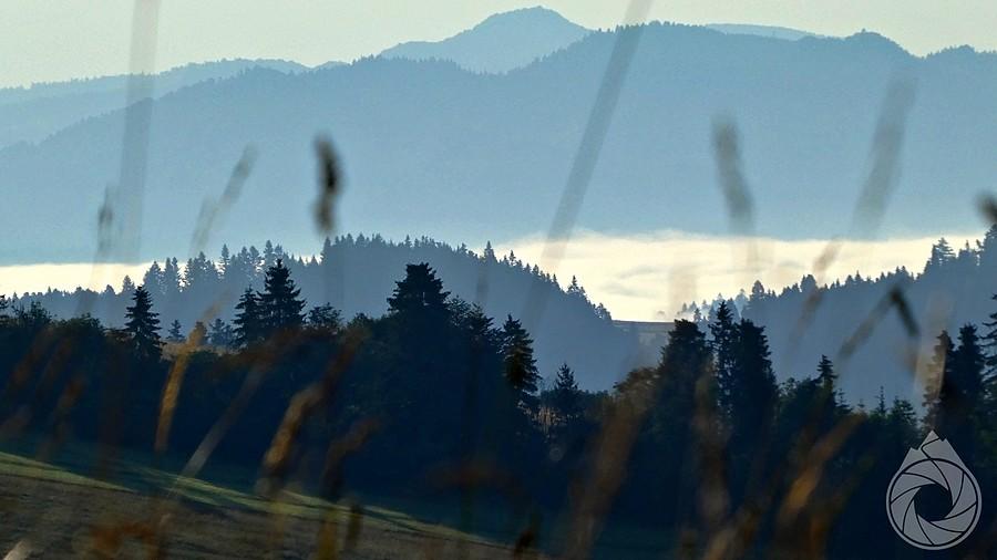 na horyzoncie najwyższa w Pieninach - Wysoka