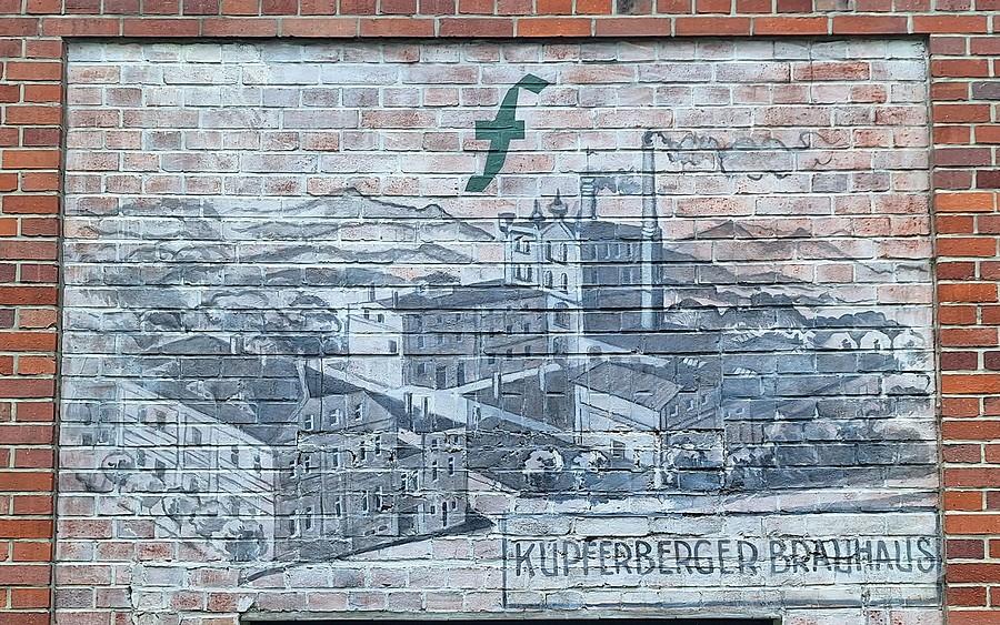 Mural dawnego browaru, Miedzianka