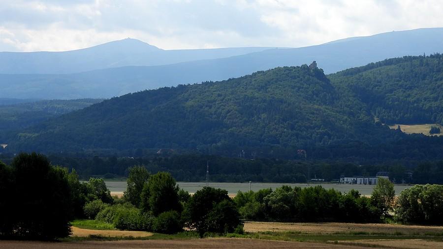 Góra Chojnik na pierwszym