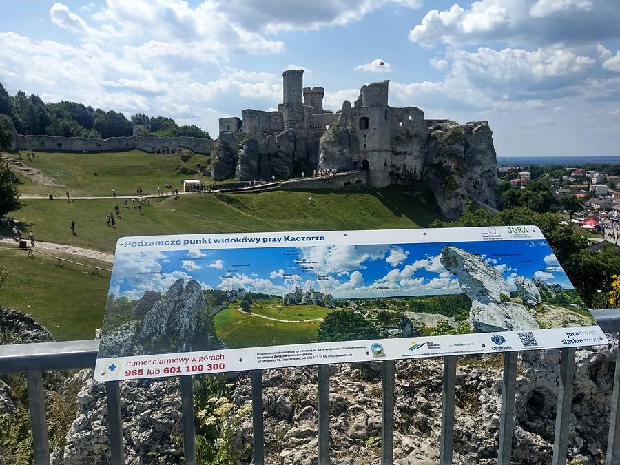 Punkt widokowy na zamek Ogrodzieniec