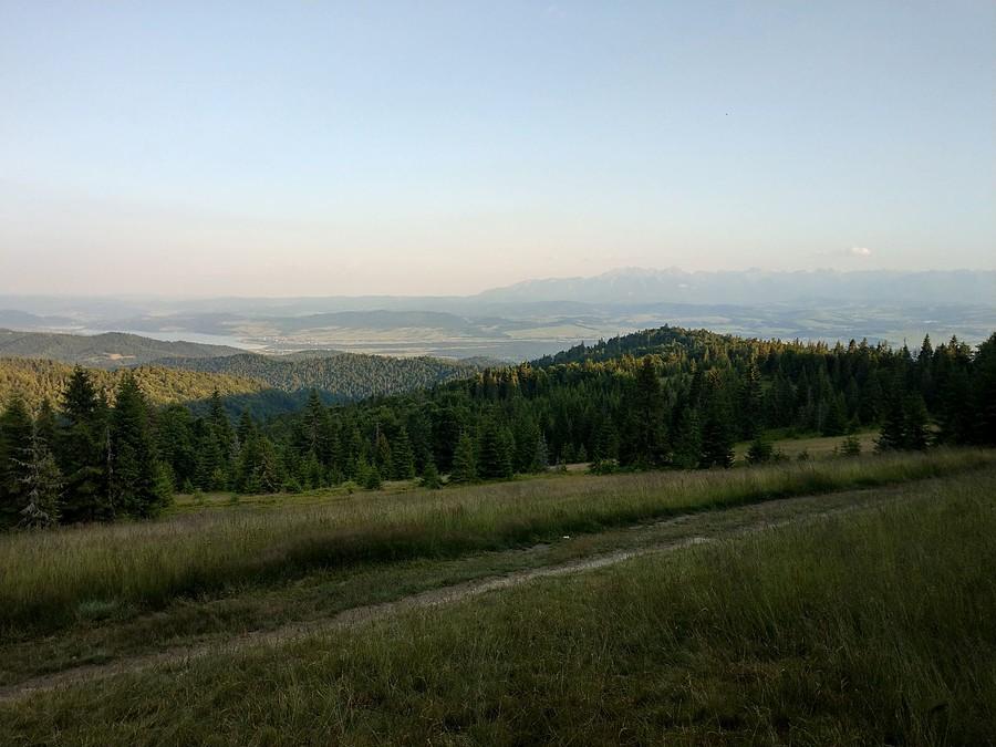 Kolejny widok na Tatry